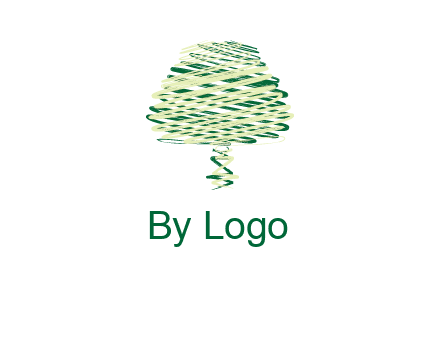 scribble tree logo