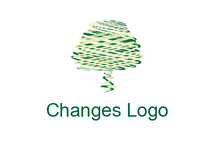 scribble tree logo