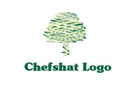 scribble tree logo
