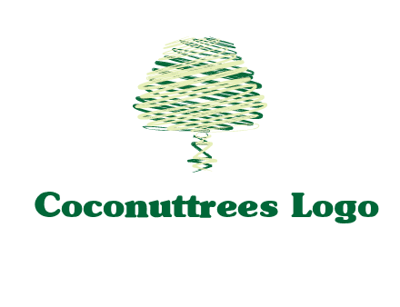 scribble tree logo