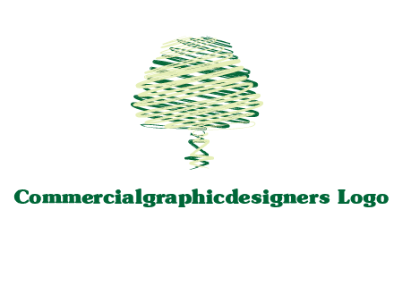 scribble tree logo