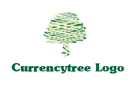 scribble tree logo