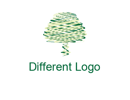 scribble tree logo