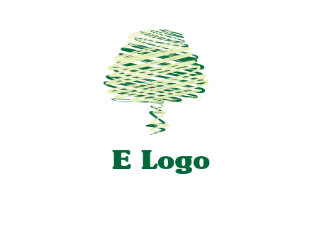 scribble tree logo