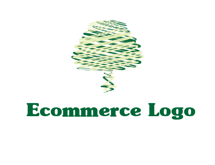 scribble tree logo