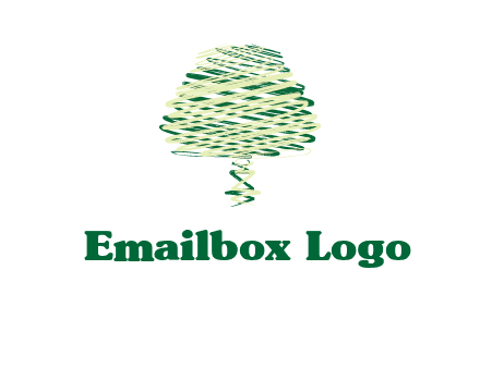 scribble tree logo