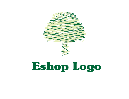 scribble tree logo