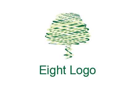 scribble tree logo