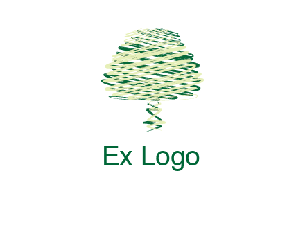 scribble tree logo