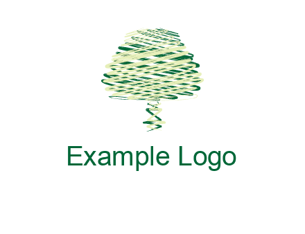 scribble tree logo
