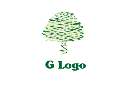 scribble tree logo