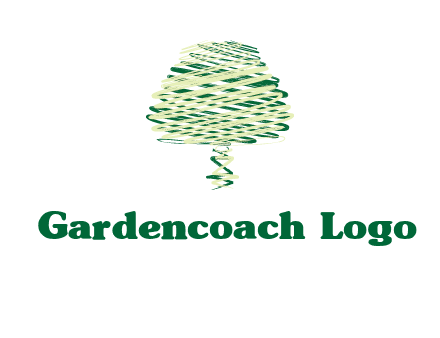 scribble tree logo