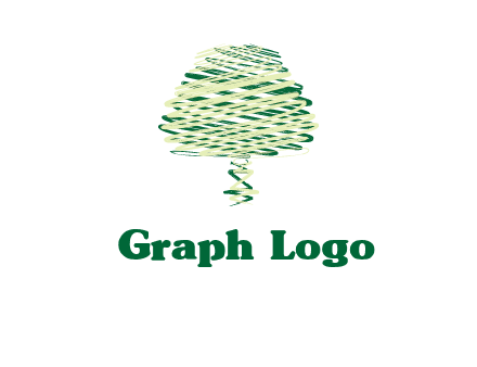 scribble tree logo