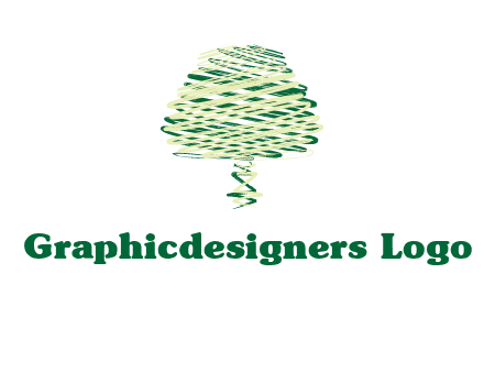 scribble tree logo