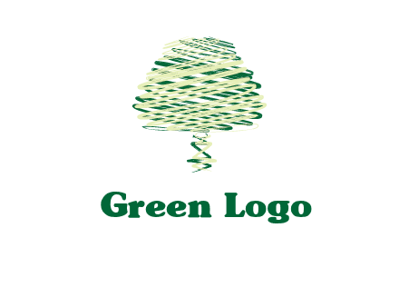 scribble tree logo