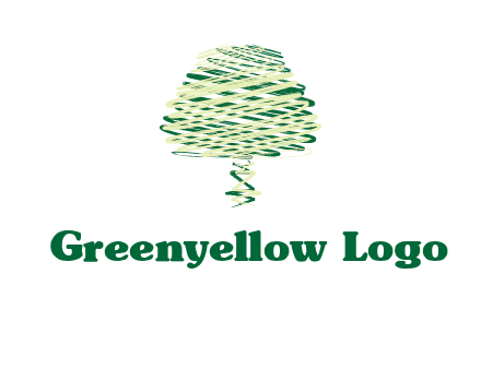 scribble tree logo