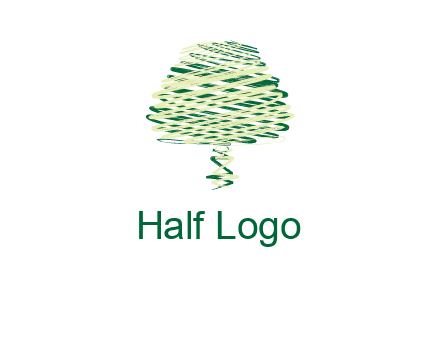 scribble tree logo