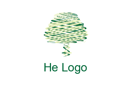 scribble tree logo