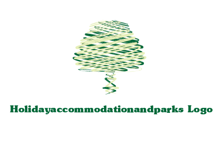 scribble tree logo