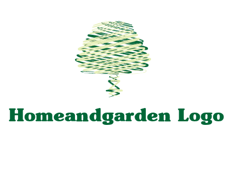 scribble tree logo