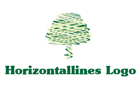 scribble tree logo