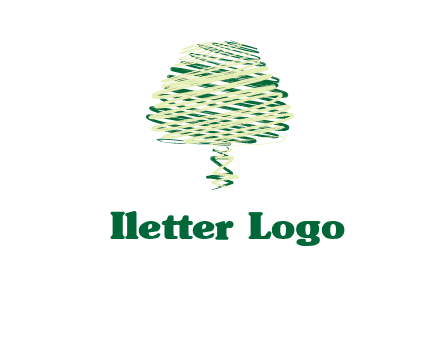 scribble tree logo
