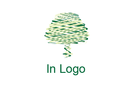 scribble tree logo