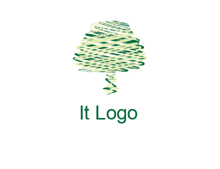 scribble tree logo