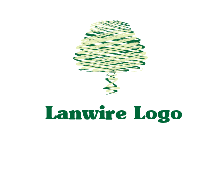 scribble tree logo
