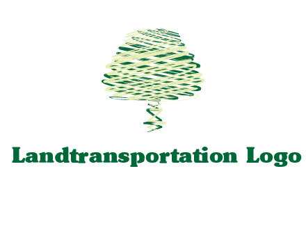 scribble tree logo