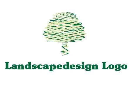 scribble tree logo