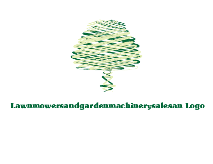 scribble tree logo