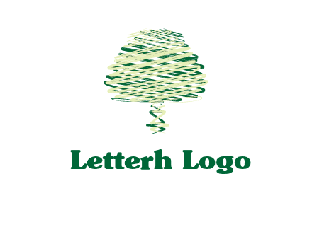 scribble tree logo