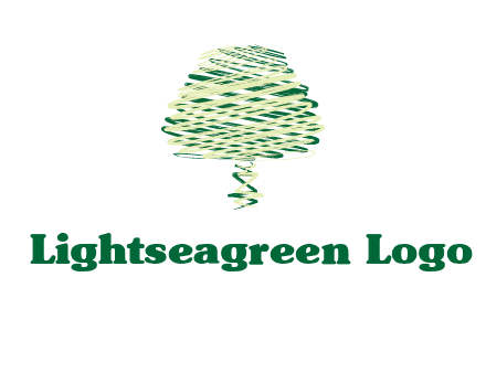 scribble tree logo