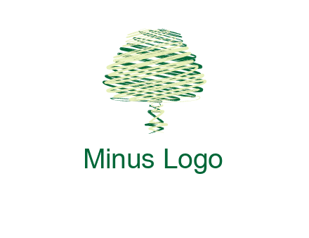 scribble tree logo