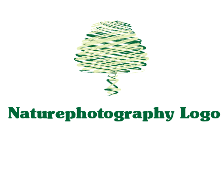 scribble tree logo