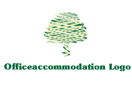 scribble tree logo