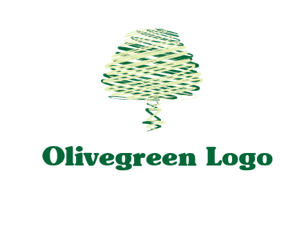 scribble tree logo