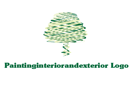 scribble tree logo