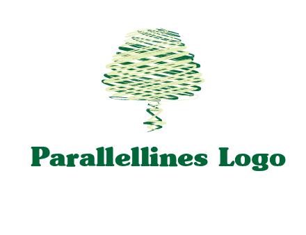 scribble tree logo