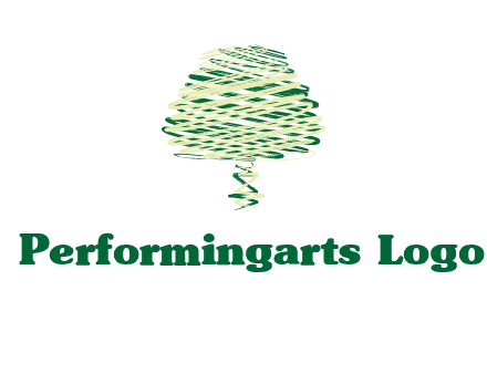 scribble tree logo