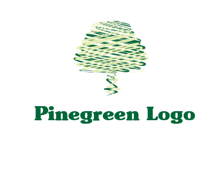 scribble tree logo