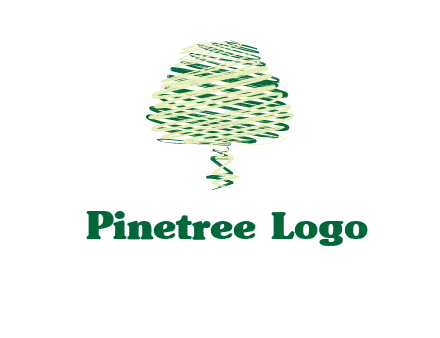 scribble tree logo