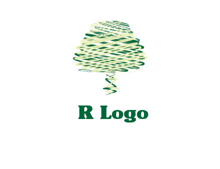 scribble tree logo