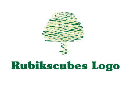 scribble tree logo