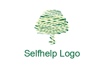scribble tree logo