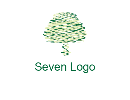 scribble tree logo