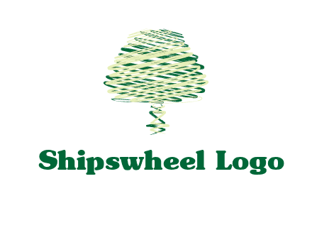 scribble tree logo