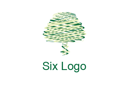 scribble tree logo