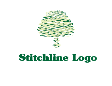 scribble tree logo